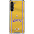 NBA Los Angeles Lakers Jersey Galaxy S23 FE Clear Case